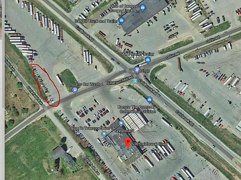 Dysarts Parking Lot
