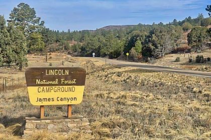 184. James Canyon Campsite Lincoln NF Mayhill NM Boondocking Location 184. James Canyon Campsite Lincoln NF Mayhill NM Boondocking Location