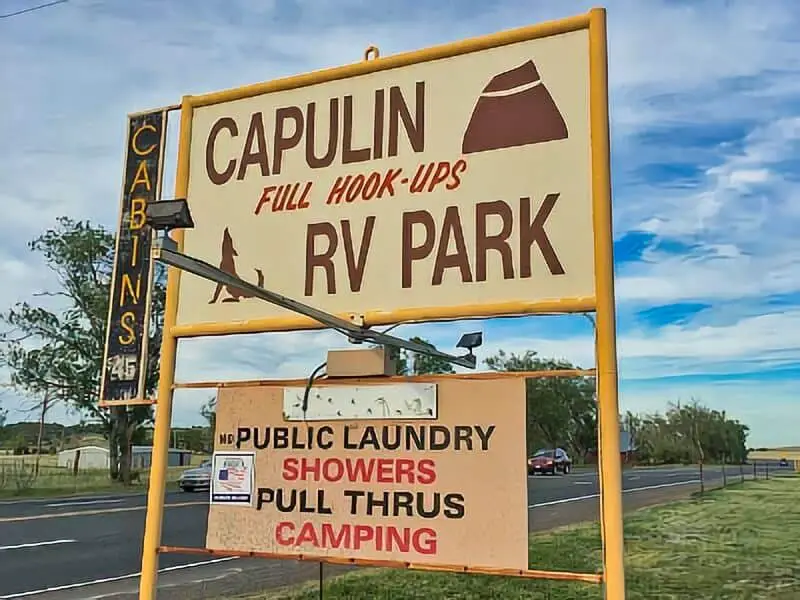 67. Capulin Campground Paid