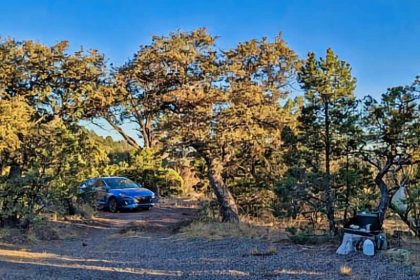 88. Copperas Peak viewpoint NM boondocking