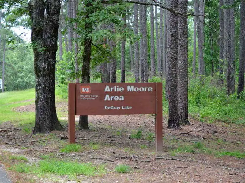 Arlie Moore - Arkansas Camping Spot