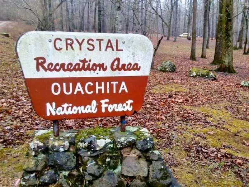 Crystal Recreation Area - Arkansas Dispersed Camping