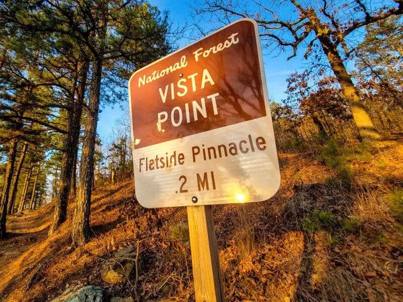 Flatside Pinnacle - Arkansas Boondocking Campsite