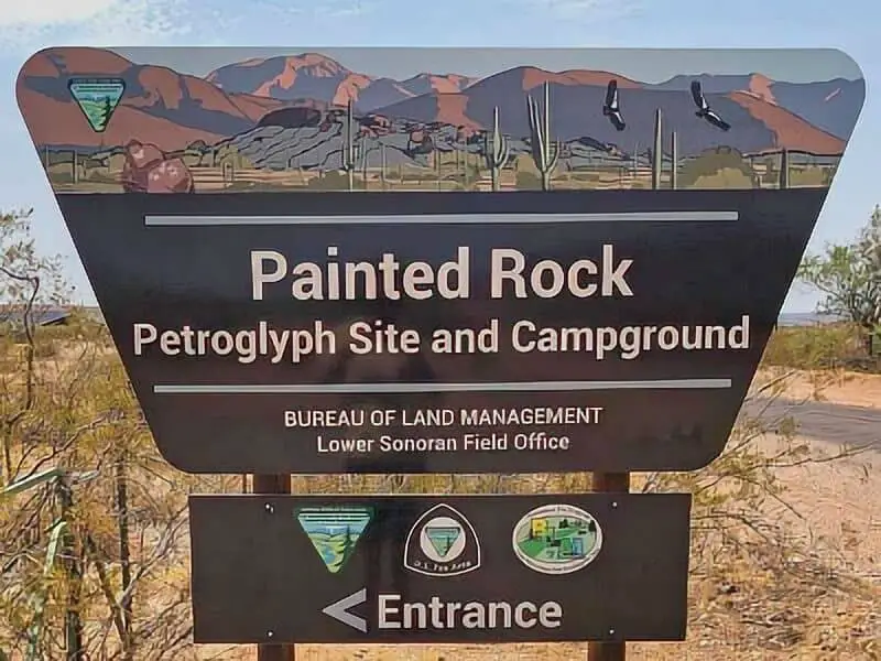 336. Painted Rock - Arizona Campground