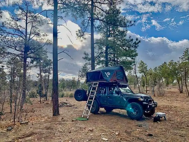 392. Boondocking Show Low Mogollon Rim