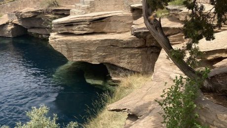 Free Santa Rosa Blue Hole Boondocking Location
