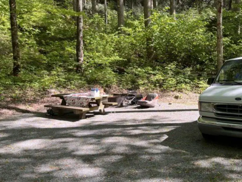 Rock Creek Campground in Unicoi, TN