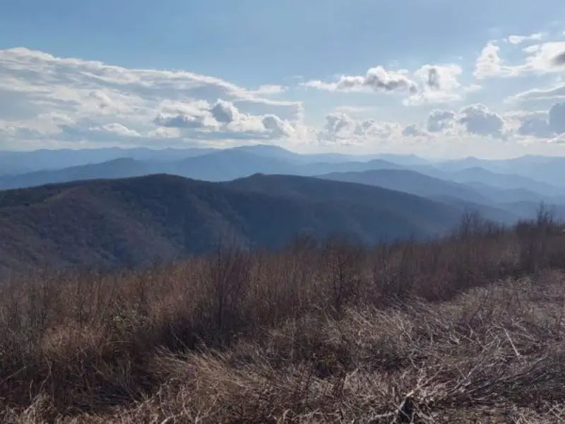Unaka Mountain Overlook Boondocking in Unicoi, TN