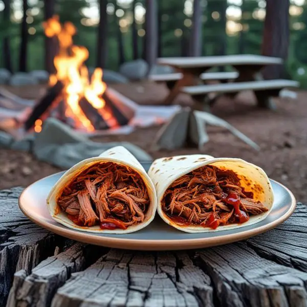 BBQ Pulled Pork Wraps Recipe