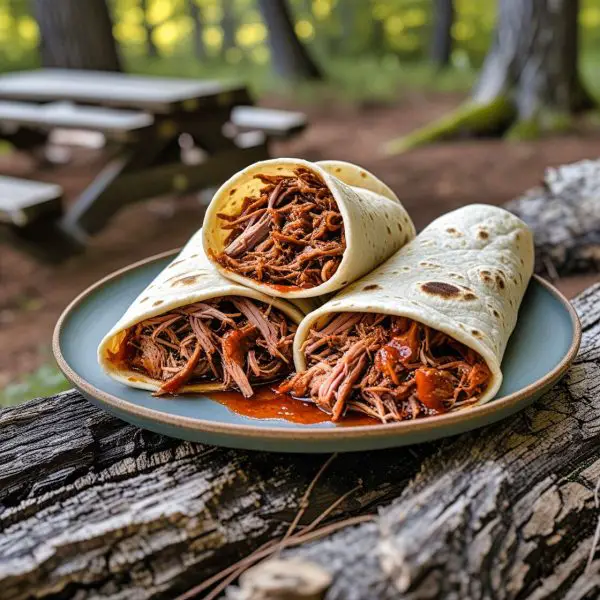 BBQ Pulled Pork Wraps Recipe