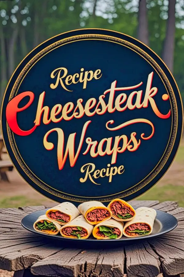 Campfire Cheesesteak Wraps
