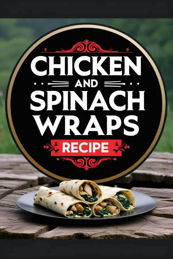 Chicken and Spinach Wraps Recipe
