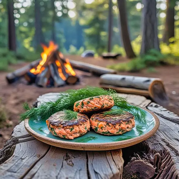 Salmon Burgers with Dill Recipe